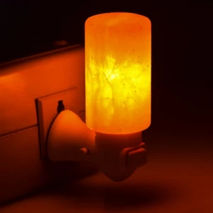 Salt Lamps Himalayan Natural Crystal Rock Stone Night Light Cordless Holder US - Picture 1 of 2