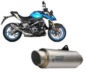 Auspuff slip-on exhaust MIVV GP PRO Titanium fur SUZUKI GSX S 100 2021 > 2023 - Bild 1 von 3