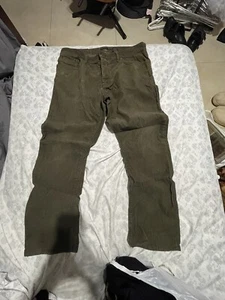 John Varvatos USA Mens Size 36 Straight Leg Corduroy Pants - Picture 1 of 9