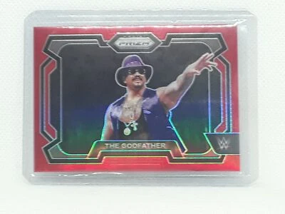 The Godfather 2024 Panini Prizm WWE - Red Prizms (214/299) - - Image 1 of 2