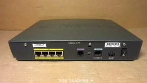 CISCO877-K9 Cisco 877 ADSL Routeur de service intégré 4 ports LAN - EXCL PSU - Photo 1/1