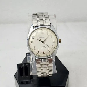 RARE VINTAGE CARAVELLE BY BULOVA MECHANICAL HANDWIND JAPAN MEN'S WATCH  - Picture 1 of 10