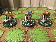 3 Utem Crossbowman #1, 2, 3 Unlimited Mage Knight Lot D&D, Pathfinder, RPG