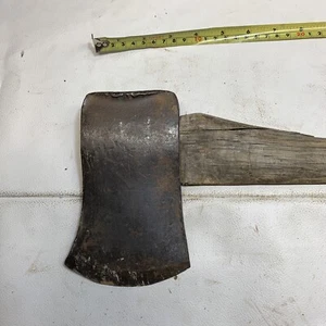 VAUGHAN SUB-ZERO HOLLOW GROUND 3 1/2 SINGLE BIT AXE HEAD VINTAGE LOGGING USA - Picture 1 of 6