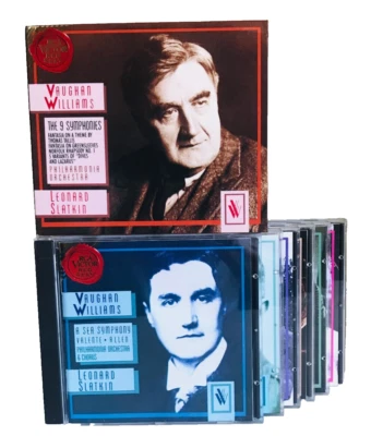 6 CD-Box Vaughan Williams THE 9 SYMPHONIES Leonard Slatkin | excellent (C7609) - Bild 1 von 4