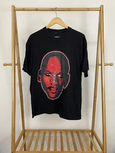 VTG Michael Jordan Two 3 Big Face Shoe Jordan Rap Tee T-Shirt Size XL - Picture 1 of 4