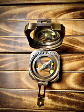 Antique Brass Kelvin Hughes Brunton 1917 Vintage Magnetic Compass Best For Gift