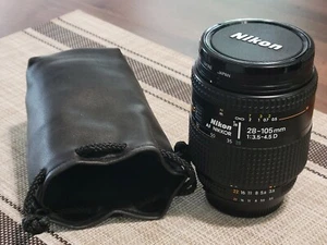 AF Nikon Nikkor 28-105mm 3.5-4.5D Macro Zoom Lens - Picture 1 of 3