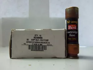 New Do It Best 523865 50 Amp Cartridge Fuses 250 Volt NIB - Picture 1 of 3