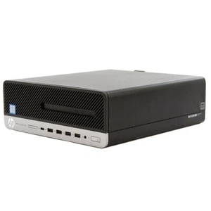 HP ProDesk 600 G3 SFF Computer i3-6100 8GB 256GB SSD Windows 10 Pro - Afbeelding 1 van 3