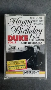 Duke Ellington Happy Birthday Duke Vol. 2 The Birthday Sessions Cassette Tape - Picture 1 of 2