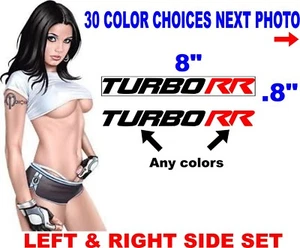 CAN AM TURBO RR DECALS DECAL 2 COLOR 30 color choices CANAM - Picture 1 of 2