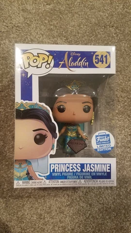 Funko Pop! Vinyl Figure - Disney #541 - Jasmine [Diamond] - Funko Shop Exclusive Cover
