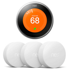 Google T3007ES Nest 3rd Gen. Learning Thermostat - Stainless Steel