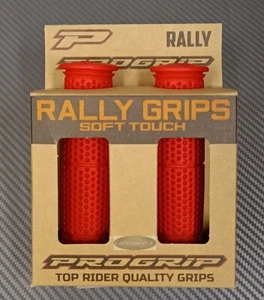 Progrip 714 Rally Grips Red Soft Touch Fatty Grip 7/8" Honda XR650R XR650L Grips - Picture 1 of 7