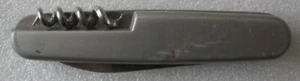 Taschenmesser Edelstahl Flaschenöffner Korkenzieher Gabel Silber - Bild 1 von 1