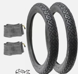 KIT COPPIA GOMME COPERTONE PNEUMATICI + CAMERE 2 1/2 16 + 2. 1/4 16 PIAGGIO SI - Imagen 1 de 1