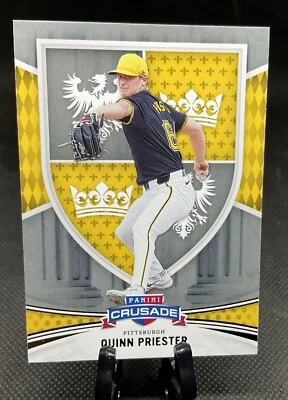 2024 Panini Crusade Silver #59 Quinn Priester - Pittsburgh Pirates - Image 1 of 3