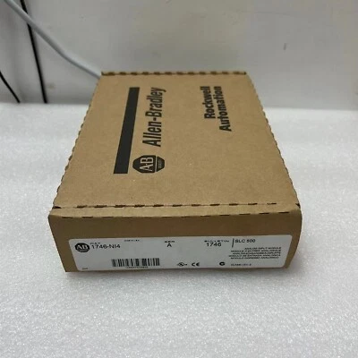 New Factory Sealed AB 1746-NI4 SER A SLC 500 Analog Input Module 1746NI4 - Photo 1/2