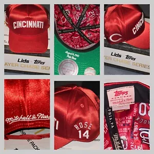 2024 Lids x Topps #14 Pete Rose Player Shine Pro Pinch 1 of 126 ERROR!!!-REDS - Picture 1 of 3