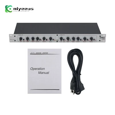234XS Crossover Stereo 2-Way/3-Way Electronic Crossover Mono 4-Way for DBX - Image 1 of 4