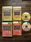 Rock Band Country Track Pack 1 y 2 (Microsoft Xbox 360) CIB Completo con Manual