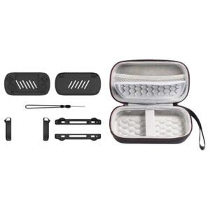Silicone Protective Case with Lanyard Anti-Scratch for ANBERNIC RG40XX H(Black) - Afbeelding 1 van 8