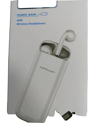 Casque sans fil et banque d'alimentation - Photo 1/2