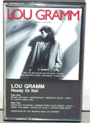LOU GRAMM ГОТОВЫЙ ИЛИ НЕТ КАССЕТА "ХОРОШИЙ" - Изображение 1 из 3