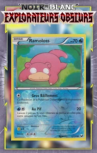 Ramoloss Reverse - NB05:Explorateurs Obscurs- 23/108 - Carte Pokémon Française - Picture 1 of 1
