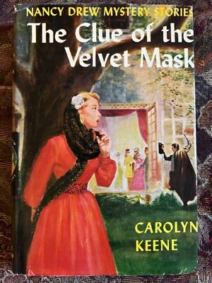 1953 Hardcover in Dust Jacket ~ Clue of the Velvet Mask ~ Nancy Drew #30 HC/DJ - Image 1 of 4