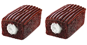 919457 2 X 36G HOSTESS ZINGERS DEVIL FOOD INDVIDUAL WRAPPED AMERICAN CAKES - Picture 1 of 3