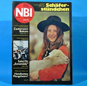 DDR NBI 24 1973 Friedensfahrt Prenzlauer-Berg Segelschulschiff Tbilissi Indien H - Bild 1 von 1