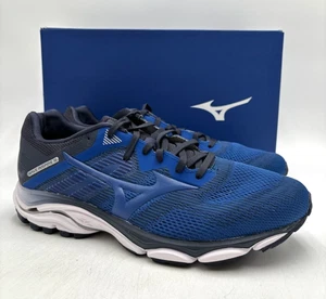 Mizuno Wave Inspire 16 Men's NEW Running Shoes Blue US Size 10.5 2E NIB - Picture 1 of 11