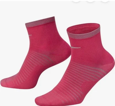 ¡NUEVO! NIKE SPARK CALCETÍN LIGERO PARA CORRER AL TOBILLO, rosa W11.5-13, M10-11 Foto 1 de 3