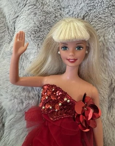 Vintage 1998 Tree Trimming Barbie 22967 Redressed - Picture 1 of 3