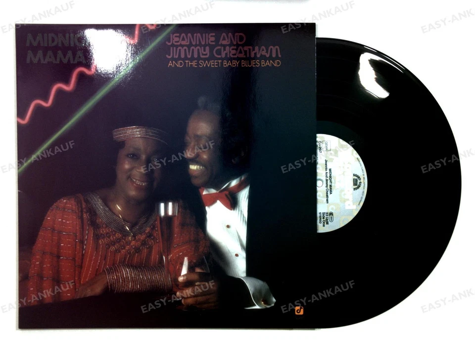 Jeannie & Jimmy Cheatham - Midnight Mama US LP 1986 '* - Image 1 of 1