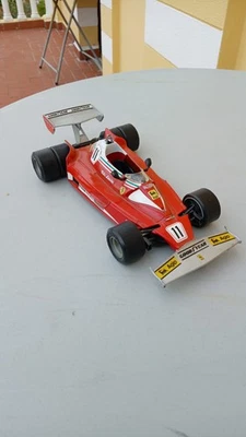 POLISTIL MADE IN ITALY FERRARI 312 T2 NIKI LAUDA SEI RUOTE - NO BOX - SCALA 1/16 - Immagine 1 di 4