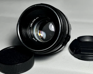 KMZ Helios-44 Black 13 blades, 58mm F/2.0, M42 mount, USSR Lens FULLY SERVICED - Picture 1 of 23