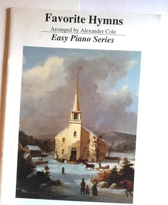 FAVORITE HYMNS - EASY PIANO   Familiar old hymns to play and enjoy! - Image 1 of 4