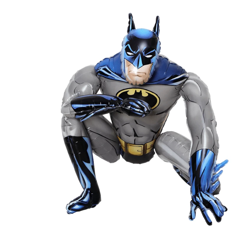 Kids Birthday Party Foil Balloon 3D Marvel Heros Spiderman Batman Iron Man - image 1 of 1