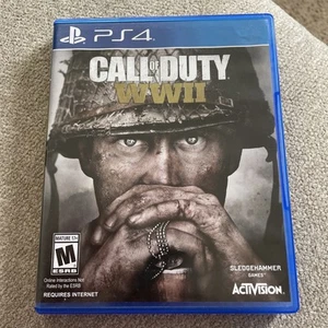 Call of Duty WWII PlayStation 4 PS4 CIB Tested Nice Condition - Picture 1 of 6