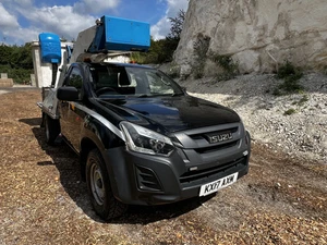 2017 - 17 Plate - Isuzu D MAX Cherry Picker Access Platform, Only 66,000 Miles - Picture 1 of 14