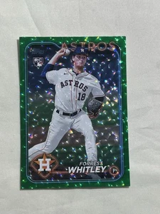 Forrest Whitley RC Topps MLB #US61 Green Crackle Foilboard Parallel 370/499 - Bild 1 von 8
