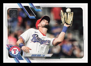 Tarjeta de béisbol 2021 Topps Update #US193 David Dahl Texas Rangers MLB - Imagen 1 de 3