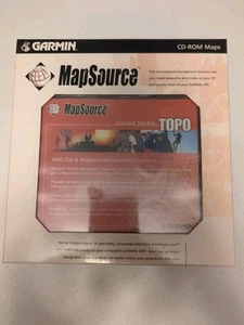 Garmin MapSource US Topo Maps With Data Cable - Picture 1 of 4