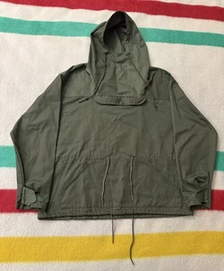 Modern Military Army Olive Drab Green Pullover Anorak Parka Smock Jacket Large - Picture 1 of 11