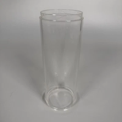 The Pampered Chef Easy Accent Decorator Clear Plastic Barrel #1770 1775 - Image 1 of 4