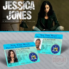 Marvel's Jessica Jones | Alias Investigations ID Card | Private Detective ID 