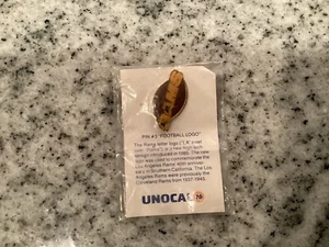 Vintage LA Rams Lapel Hat Pin Los Angeles NFL Football UNOCAL 76 NIP - Picture 1 of 2